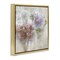 Stupell Industries Dappled Visuals Flowers Floating Frame, design by Leah Rei